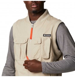 COLUMBIA FIELD ROC REVERSIBLE VEST ANCIENT FOSSIL (1975931-271)