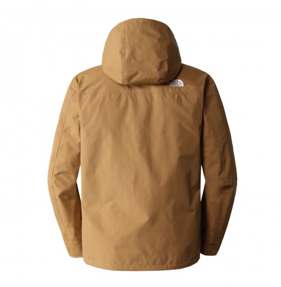 THE NORTH FACE PINECROFT TRICLIMATE JACKET UTILITY BROWN/NEW TAUPE GREEN/SNOWCAP MOUNTAINS PRINT (NF0A4M8E9L01)