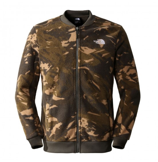 THE NORTH FACE PINECROFT TRICLIMATE JACKET UTILITY BROWN/NEW TAUPE GREEN/SNOWCAP MOUNTAINS PRINT (NF0A4M8E9L01)