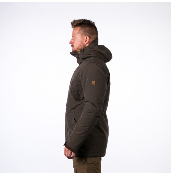 NORTHFINDER DAVIS MEN WINTER WAX JACKET MUSTANG BU-3910AD-452