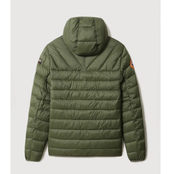 NAPAPIJRI AERONS SHORT HOODED JACKET 2 GREEN DEPTHS (NP0A4FPYGE41)