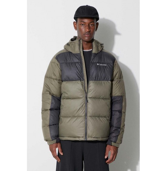 COLUMBIA PIKE LAKE II HOODED JACKET 2050931-397 STONE GREEN, SHARK (ΧΑΚΙ)