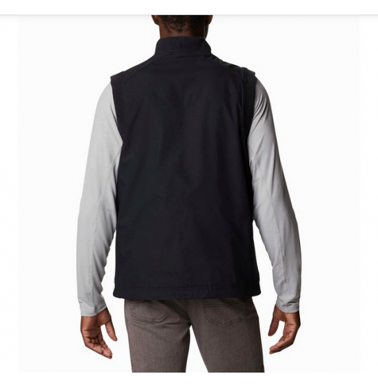 COLUMBIA FIELD ROC REVERSIBLE VEST BLACK/RED QUARTZ (1975931-010)