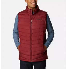 COLUMBIA SLOPE EDGE VEST RED JASPER (2001701-664)