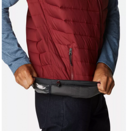 COLUMBIA SLOPE EDGE VEST RED JASPER (2001701-664)