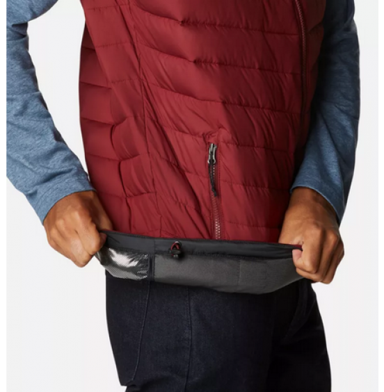 COLUMBIA SLOPE EDGE VEST RED JASPER (2001701-664)