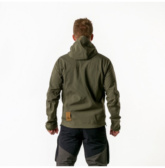 NORTHFINDER AUGUST 3L SOFTSHELL JACKET DARKGREEN (BU-3971AD-300)