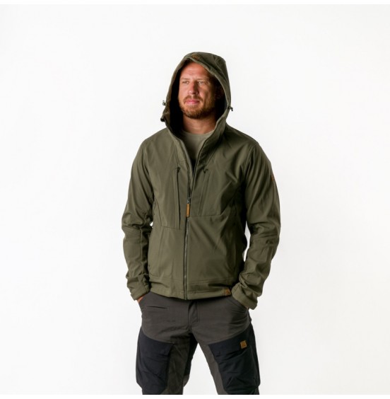 NORTHFINDER AUGUST 3L SOFTSHELL JACKET DARKGREEN (BU-3971AD-300)