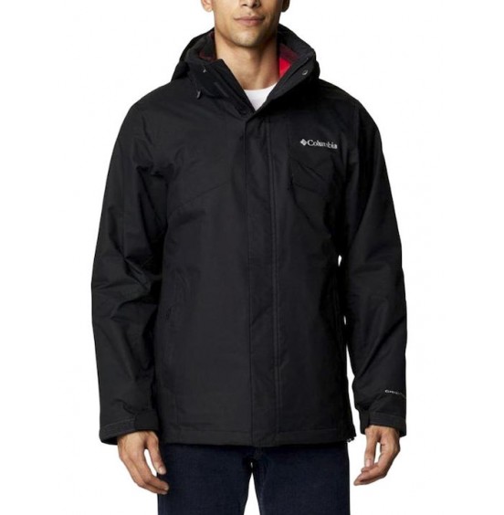 COLUMBIA BUGABOO II FLEECE INTERCHANGE JACKET 1800662-012 BLACK