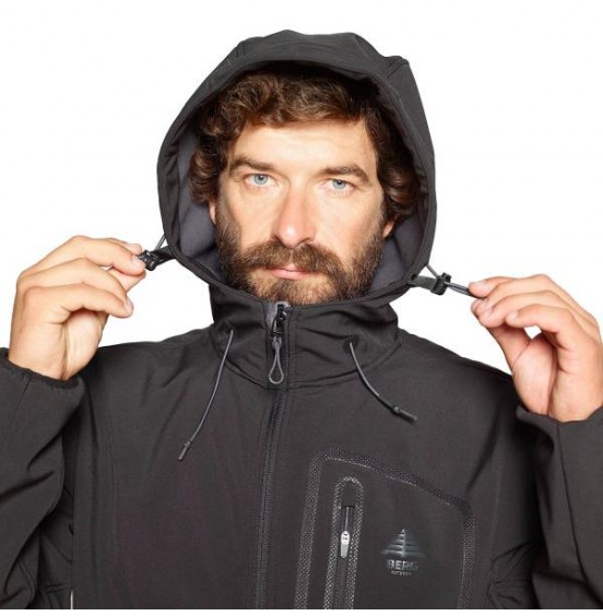 BERG YOKON SOFTSHELL JACKET BLACK 80107