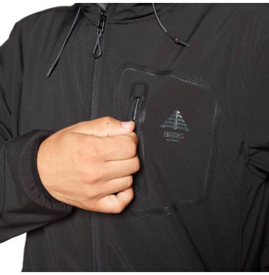 BERG YOKON SOFTSHELL JACKET BLACK 80107