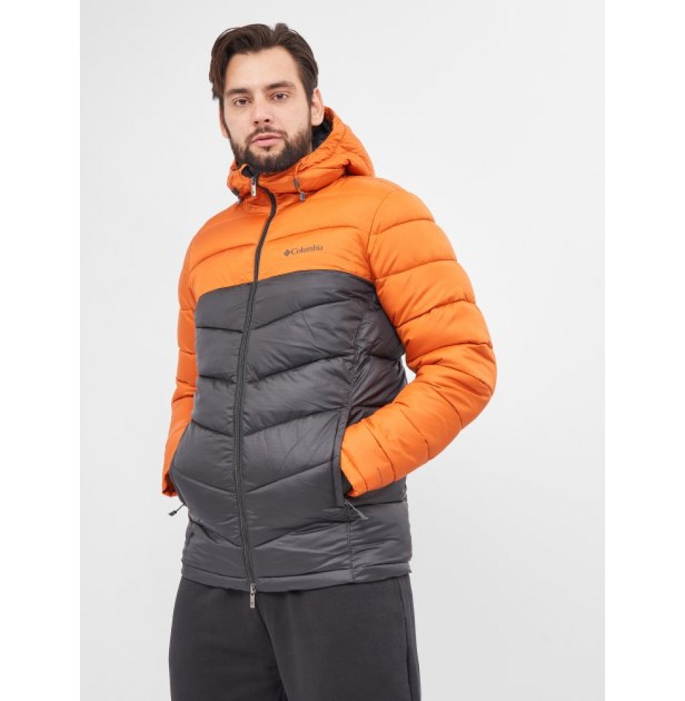 COLUMBIA YOUNGBERG INSULATED JACKET BLACK ORANGE ΥΠΕΡΜΕΓΕΘΟΣ (1917382011)