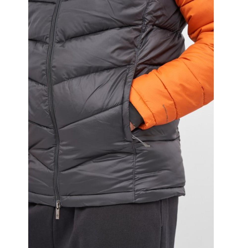 COLUMBIA YOUNGBERG INSULATED JACKET BLACK ORANGE ΥΠΕΡΜΕΓΕΘΟΣ (1917382011)