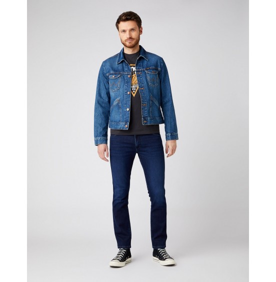 WRANGLER LARSTON 812 DARK SILK JEANS (W18SAO57S)