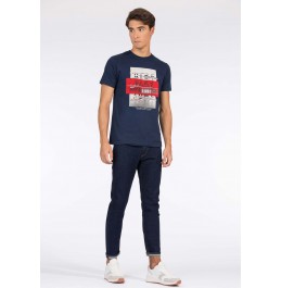 TIFFOSI DYLAN TAPERED SLIM FIT ΑΝΔΡΙΚΟ ΤΖΙΝ ΠΑΝΤΕΛΟΝΙ (10037822_ΕΟΟ) BLUE
