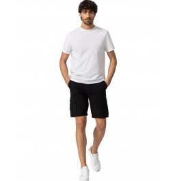 TIFFOSI CARGO SHORT SLIM FIT BLACK (10049201_000)
