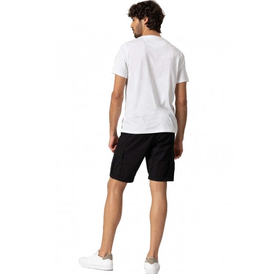 TIFFOSI CARGO SHORT SLIM FIT BLACK (10049201_000)
