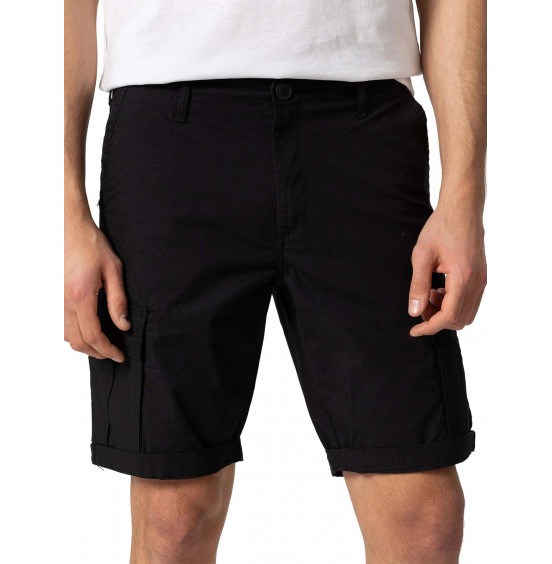TIFFOSI CARGO SHORT SLIM FIT BLACK (10049201_000)