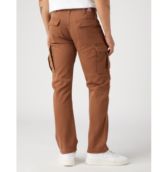 WRANGLER CASEY JONES CARGO PANTS BISON W1C2PC28E ΚΑΦΕ