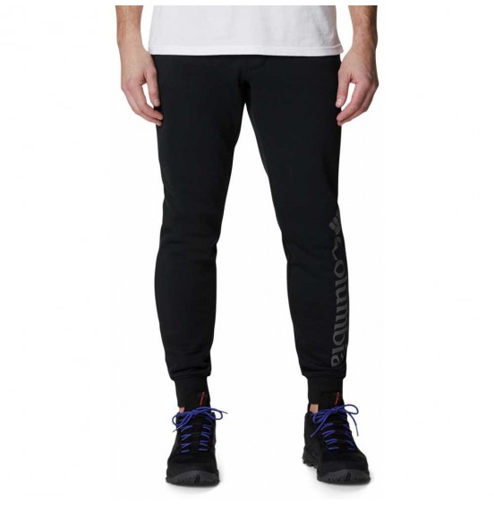 COLUMBIA M CSC LOGO FLEECE JOGGER II PANTS ΥΠΕΡΜΕΓΕΘΟΣ BLACK (1911604-012)
