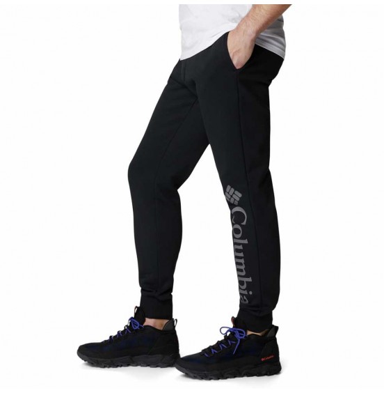 COLUMBIA M CSC LOGO FLEECE JOGGER II PANTS ΥΠΕΡΜΕΓΕΘΟΣ BLACK (1911604-012)