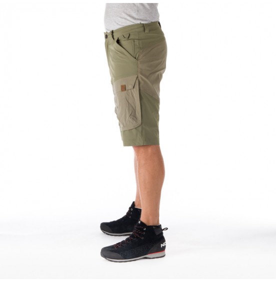 NORTHFINDER TRAVIS BE-3356AD-263 men's hybrid Adventure cargo shorts greengrey