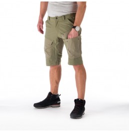 NORTHFINDER TRAVIS BE-3356AD-263 men's hybrid Adventure cargo shorts greengrey