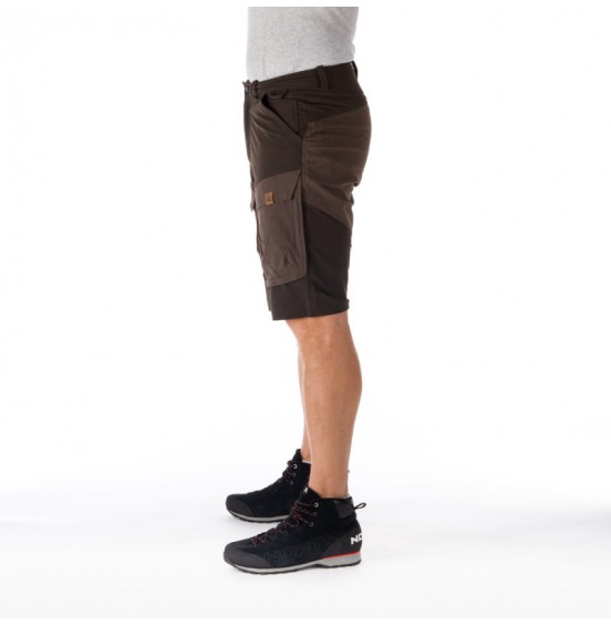 NORTHFINDER TRAVIS BE-3356AD-452 men's hybrid Adventure cargo shorts mustang