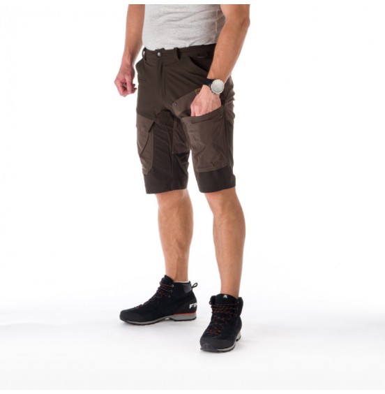 NORTHFINDER TRAVIS BE-3356AD-452 men's hybrid Adventure cargo shorts mustang