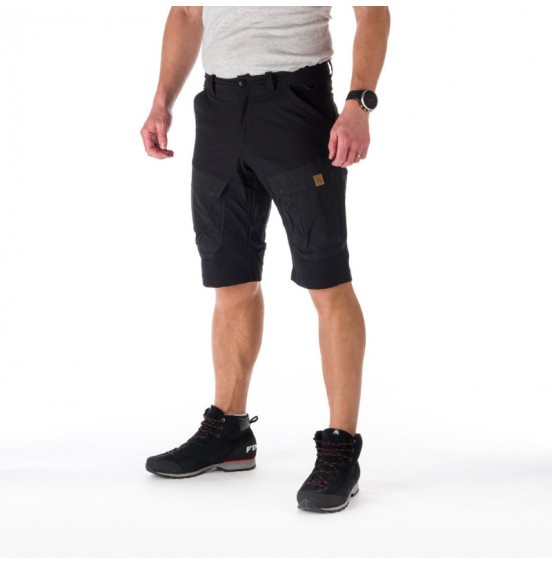 NORTHFINDER TRAVIS BE-3356AD-449 men's hybrid Adventure cargo shorts Raven