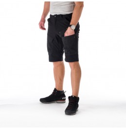 NORTHFINDER TRAVIS BE-3356AD-449 men's hybrid Adventure cargo shorts Raven