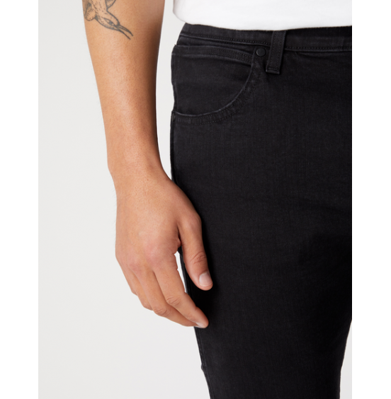 WRANGLER LARSTON ATMOSPHERE SLIM TAPERED ΑΝΤΡΙΚΟ ΠΑΝΤΕΛΟΝΙ ΤΖΙΝ BLACK W18S29326