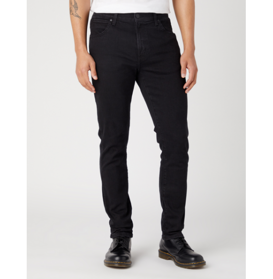 WRANGLER LARSTON ATMOSPHERE SLIM TAPERED ΑΝΤΡΙΚΟ ΠΑΝΤΕΛΟΝΙ ΤΖΙΝ BLACK W18S29326