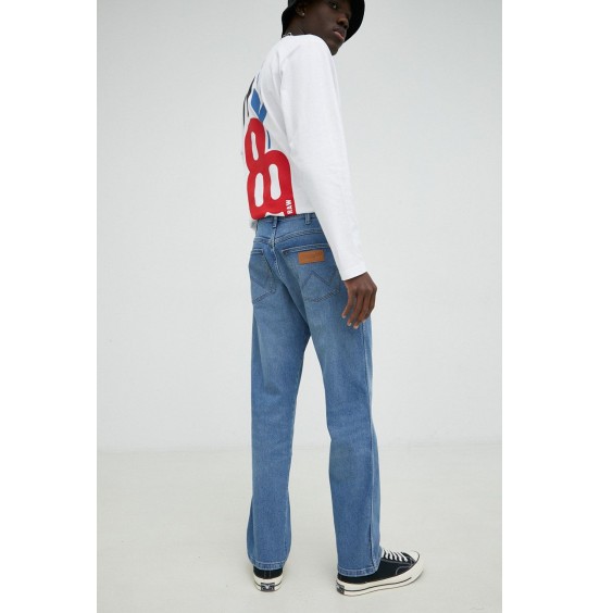WRANGLER FRONTIER FLY AWAY RELAXED STRAIGHT ΑΝΤΡΙΚΟ ΠΑΝΤΕΛΟΝΙ ΤΖΙΝ BLUE W16V38298