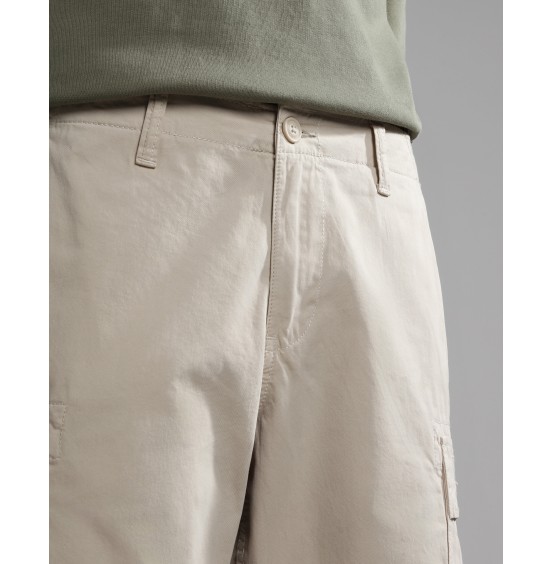 NAPAPIJRI N-NUS CARGO SHORTS BEIGE SILVER (NP0A4G5GN901)