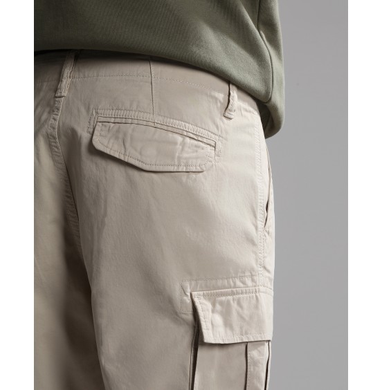 NAPAPIJRI N-NUS CARGO SHORTS BEIGE SILVER (NP0A4G5GN901)