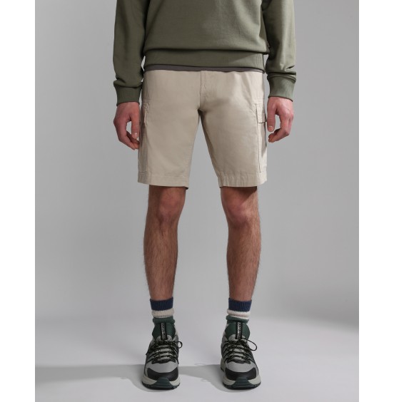 NAPAPIJRI N-NUS CARGO SHORTS BEIGE SILVER (NP0A4G5GN901)