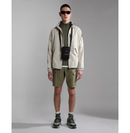 NAPAPIJRI NOTO 5 CARGO SHORTS GREEN LICHEN (NP0A4GAMGAE1) NAPAPIJRI NOTO 5 CARGO SHORTS GREEN LICHEN (NP0A4GAMGAE1)