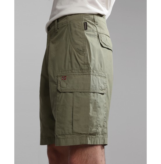 NAPAPIJRI NOTO 5 CARGO SHORTS GREEN LICHEN (NP0A4GAMGAE1)
