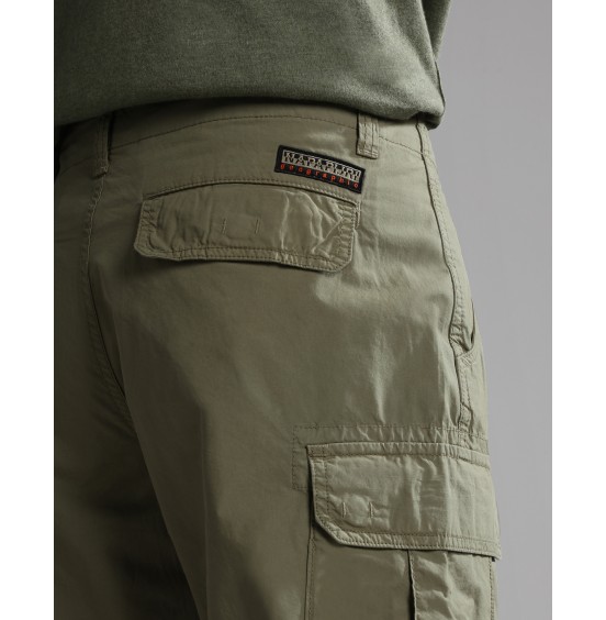 NAPAPIJRI NOTO 5 CARGO SHORTS GREEN LICHEN (NP0A4GAMGAE1)