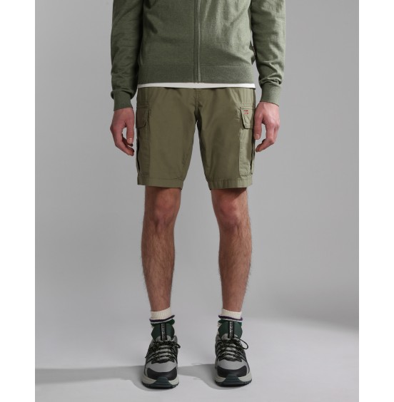 NAPAPIJRI NOTO 5 CARGO SHORTS GREEN LICHEN (NP0A4GAMGAE1)