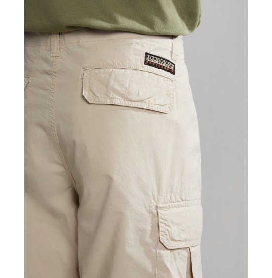 NAPAPIJRI NOTO 5 CARGO SHORTS BEIGE SILVER (NP0A4GAMN901)
