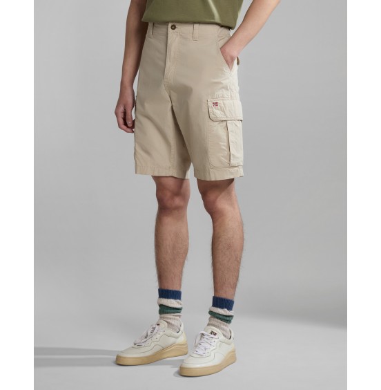 NAPAPIJRI NOTO 5 CARGO SHORTS BEIGE SILVER (NP0A4GAMN901)