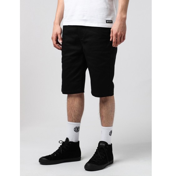 ELEMENT SAWYER CLASSIC SHORT CHINOS FLINT BLACK (C1WKD2ELP2-3732)