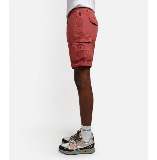 NAPAPIJRI N-NUS CARGO SHORTS RED MARSALA (NP0A4G5GRE61)