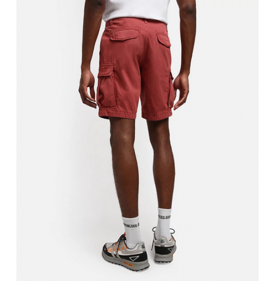 NAPAPIJRI N-NUS CARGO SHORTS RED MARSALA (NP0A4G5GRE61)