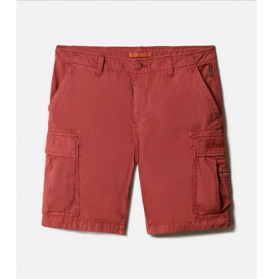 NAPAPIJRI N-NUS CARGO SHORTS RED MARSALA (NP0A4G5GRE61)