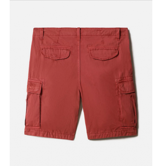 NAPAPIJRI N-NUS CARGO SHORTS RED MARSALA (NP0A4G5GRE61)
