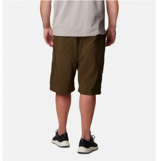 COLUMBIA SILVER RIDGE UTILITY CARGO SHORT OLIVE GREEN EXTENDED SIZE (2030742319)