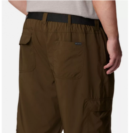 COLUMBIA SILVER RIDGE UTILITY CARGO SHORT OLIVE GREEN EXTENDED SIZE (2030742319)